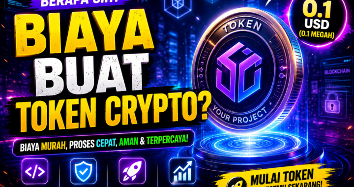 berapa biaya untuk membuat token crypto sendiri?