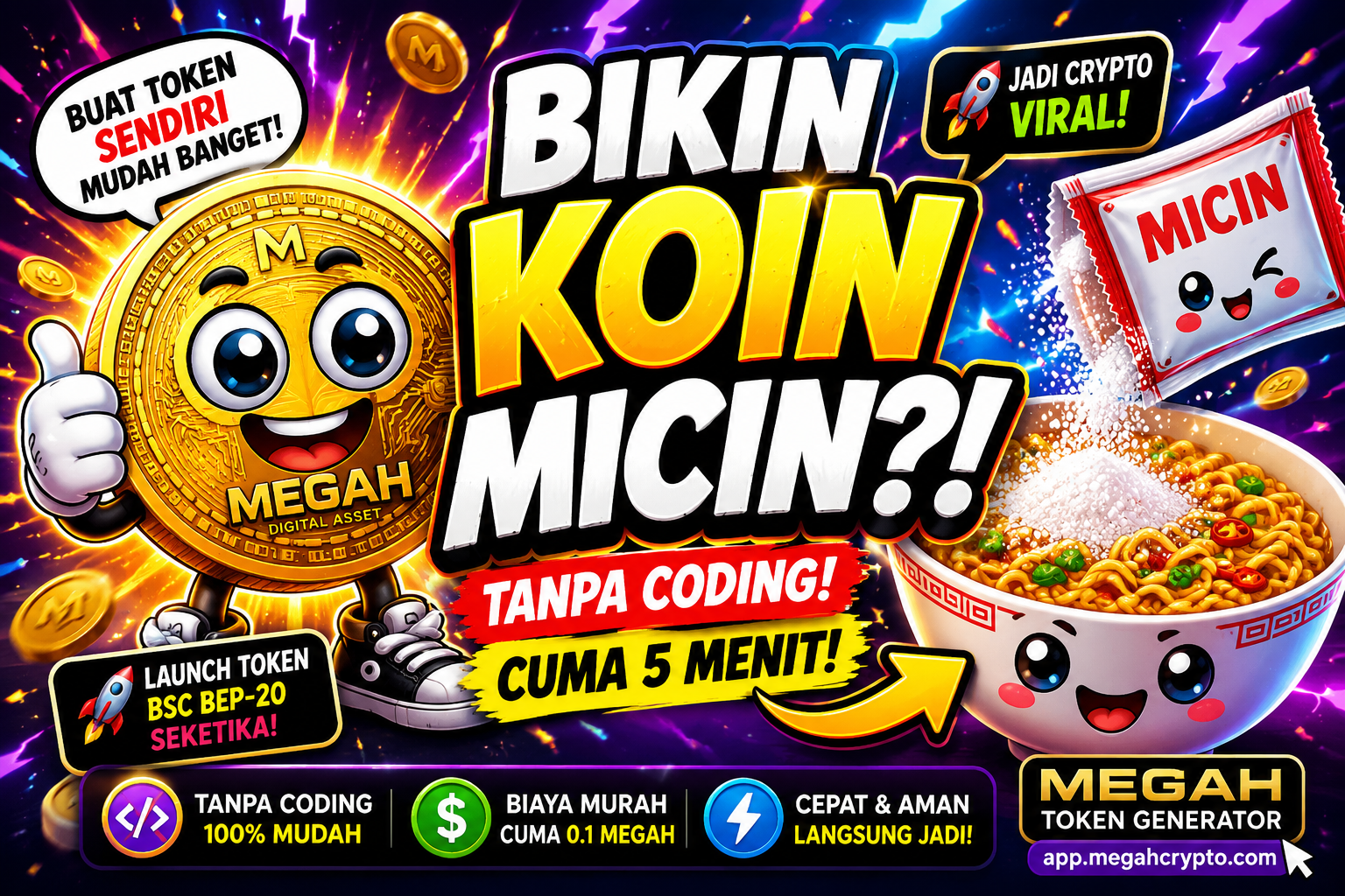 cara membuat koin micin sendiri tanpa coding